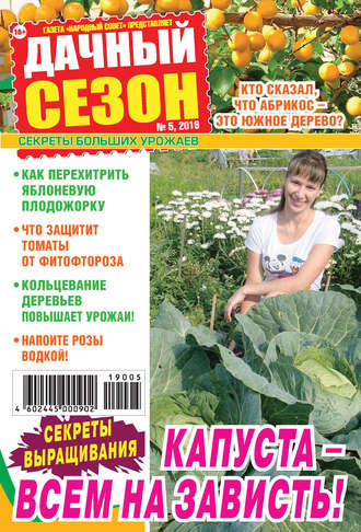 Обложка книги «Дачный сезон №05/2019»