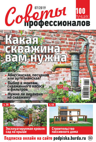 Обложка книги «Советы профессионалов №07/2019»