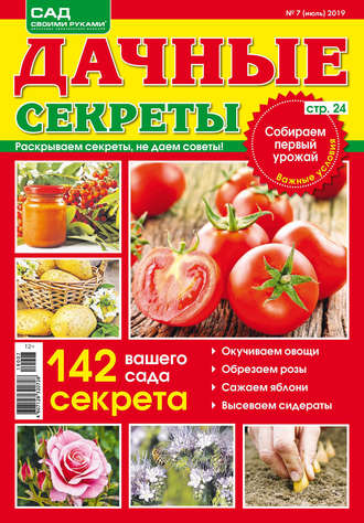 Обложка книги «Сад своими руками. Дачные секреты №07/2019»