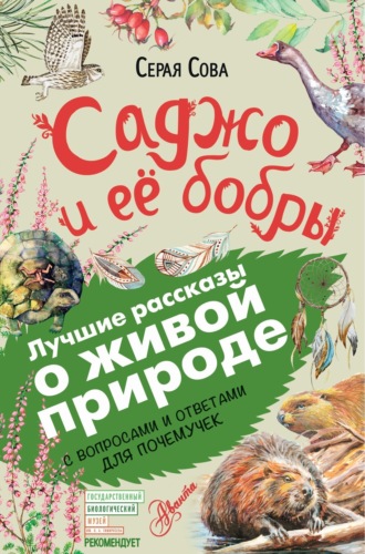 Обложка книги «Саджо и ее бобры. С вопросами и ответами для почемучек»