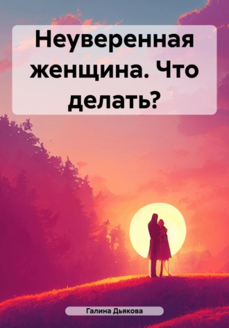 Обложка книги «Неуверенная женщина. Что делать?»