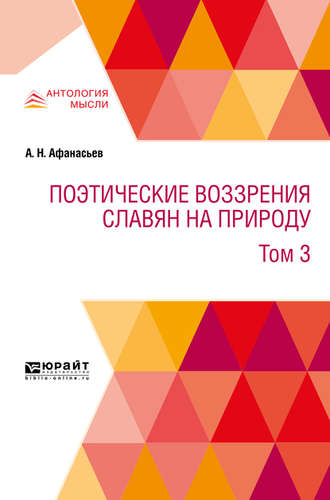 Александр Николаевич Афанасьев. Поэтические воззрения славян на природу в 3 т. Т. 3