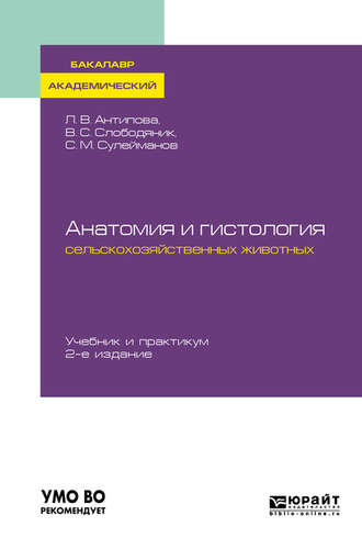 Валентина Сергеевна Слободяник. Анатомия и гистология сельскохозяйственных животных 2-е изд., пер. и доп. Учебник и практикум для академического бакалавриата