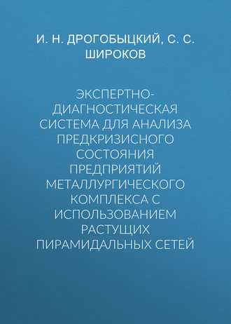 Обложка книги «Экспертно-диагностическая система для анализа предкризисного состояния предприятий металлургического комплекса с использованием растущих пирамидальных сетей»
