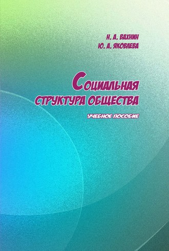 Обложка книги «Социальная структура общества»