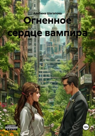 Обложка книги «Огненное сердце вампира»