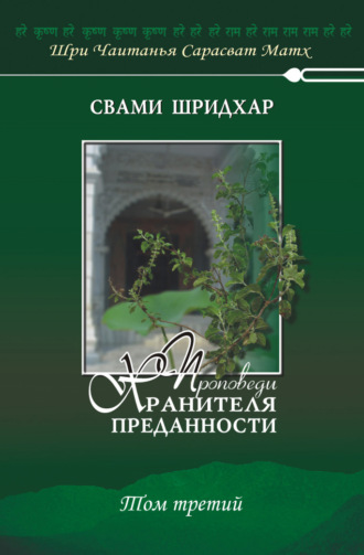 Свами Б. Р. Шридхар. Проповеди хранителя преданности. Том 3