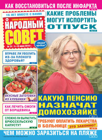 Обложка книги «Народный совет №24/2019»