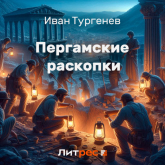 Обложка книги «Пергамские раскопки»
