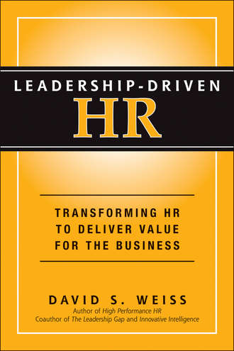 David Weiss S.. Leadership-Driven HR