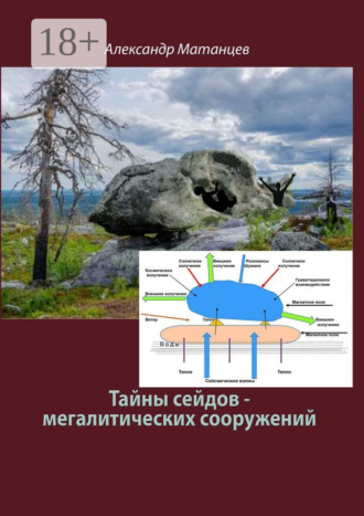 Обложка книги «Тайны сейдов – мегалитических сооружений»