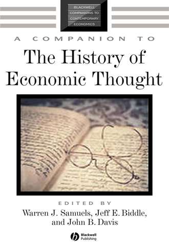 Warren Samuels J.. A Companion to the History of Economic Thought