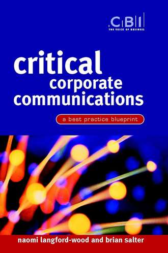 Naomi  Langford-Wood. Critical Corporate Communications