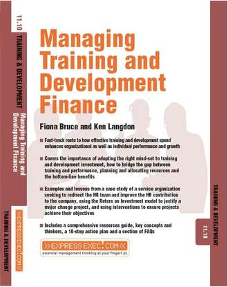 Ken  Langdon. Managing Training and Development Finance