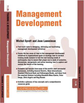 Michel  Syrett. Management Development