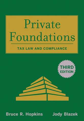 Jody  Blazek. Private Foundations