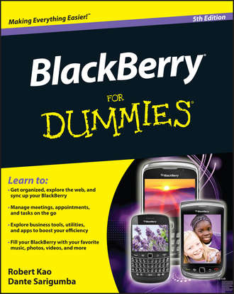 Robert  Kao. BlackBerry For Dummies