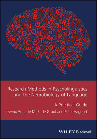 Peter  Hagoort. Research Methods in Psycholinguistics and the Neurobiology of Language