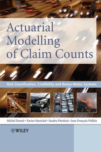 Michel  Denuit. Actuarial Modelling of Claim Counts