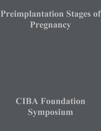 CIBA Foundation Symposium. Preimplantation Stages of Pregnancy