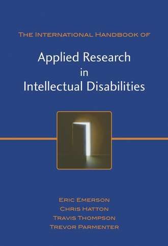 Eric  Emerson. International Handbook of Applied Research in Intellectual Disabilities