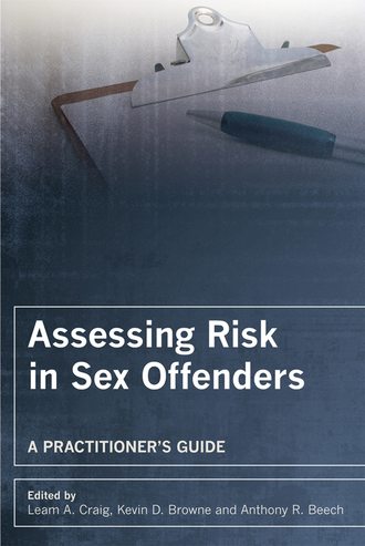 Anthony Beech R.. Assessing Risk in Sex Offenders