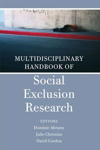 Dominic  Abrams. Multidisciplinary Handbook of Social Exclusion Research