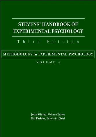 Hal Pashler. Stevens' Handbook of Experimental Psychology, Methodology in Experimental Psychology