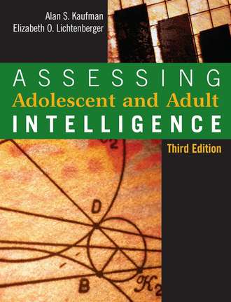 Elizabeth Lichtenberger O.. Assessing Adolescent and Adult Intelligence