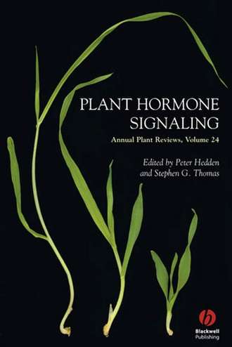 Peter  Hedden. Annual Plant Reviews, Plant Hormone Signaling