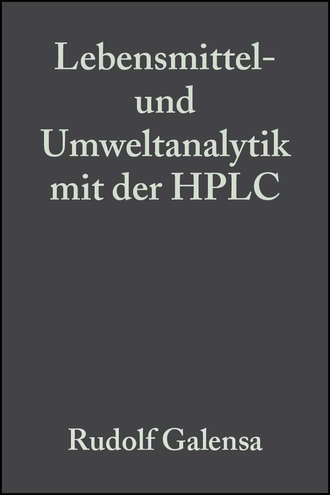 Hans  Bohm. Lebensmittel- und Umweltanalytik mit der HPLC