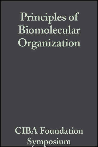 CIBA Foundation Symposium. Principles of Biomolecular Organization