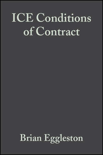 Brian  Eggleston. ICE Conditions of Contract