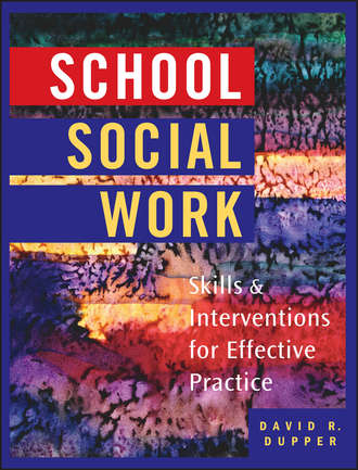 David  Dupper. School Social Work