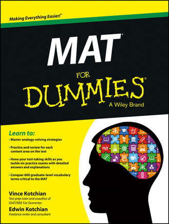 Vince  Kotchian. MAT For Dummies