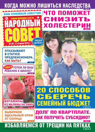 Обложка книги «Народный совет №28/2019»