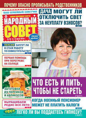 Обложка книги «Народный совет №29/2019»