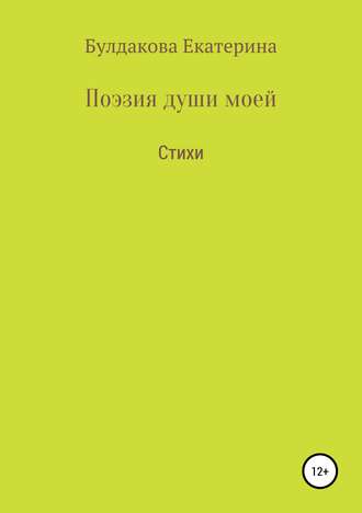 Обложка книги «Поэзия души моей»