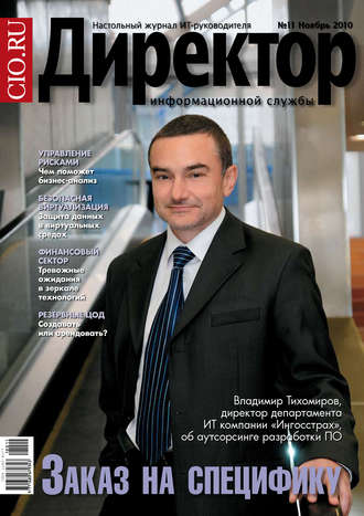 Обложка книги «Директор информационной службы №11/2010»