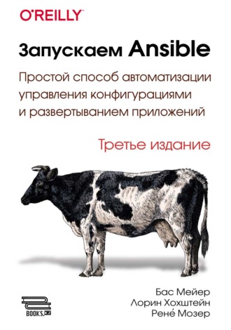 Обложка книги «Запускаем Ansible. Простой способ автоматизации управления конфигурациями и развертыванием приложений»