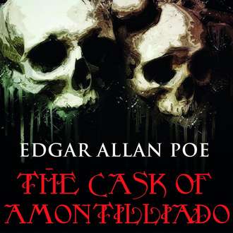 Обложка книги «The Cask of Amontilliado»