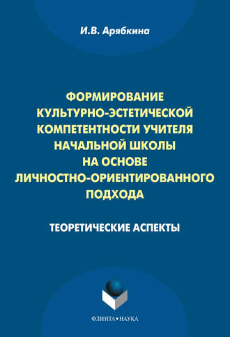 И. В. Арябкина. Формирование культурно-эстетической компетентности учителя начальной школы на основе личностно-ориентированного подхода. Теоретические аспекты