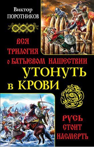 Обложка книги «Утонуть в крови. Вся трилогия о Батыевом нашествии»