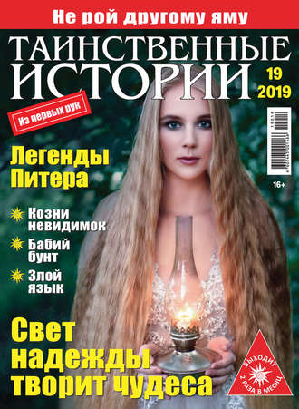 Обложка книги «Таинственные истории №19/2019»