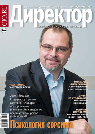 Обложка книги «Директор информационной службы №12/2012»