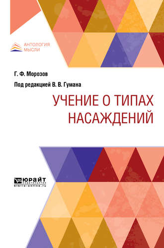 Георгий Федорович Морозов. Учение о типах насаждений