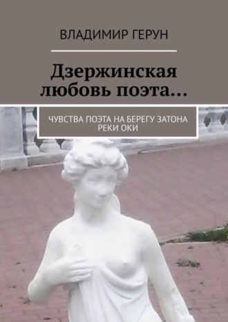Обложка книги «Дзержинская любовь поэта… Чувства поэта на берегу затона реки Оки»