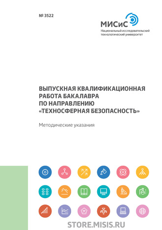 Н. А. Смирнова. Выпускная квалификационная работа бакалавра по направлению «Техносферная безопасность»