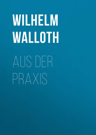 Wilhelm Walloth. Aus der Praxis