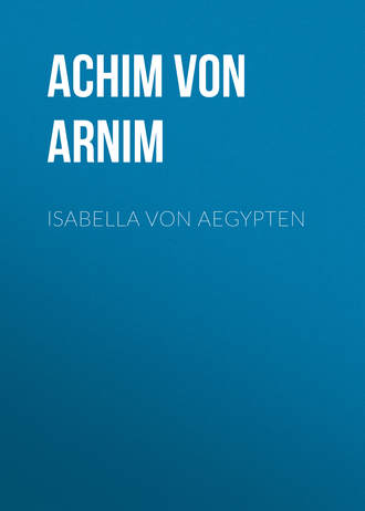 Обложка книги «Isabella von Aegypten»